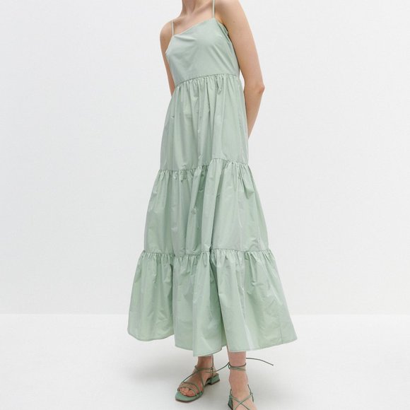 reserved green dress